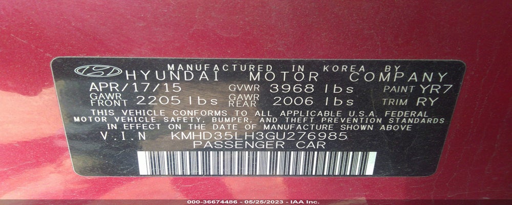 KMHD35LH3GU276985 2016 HYUNDAI ELANTRA GT photo no. 9