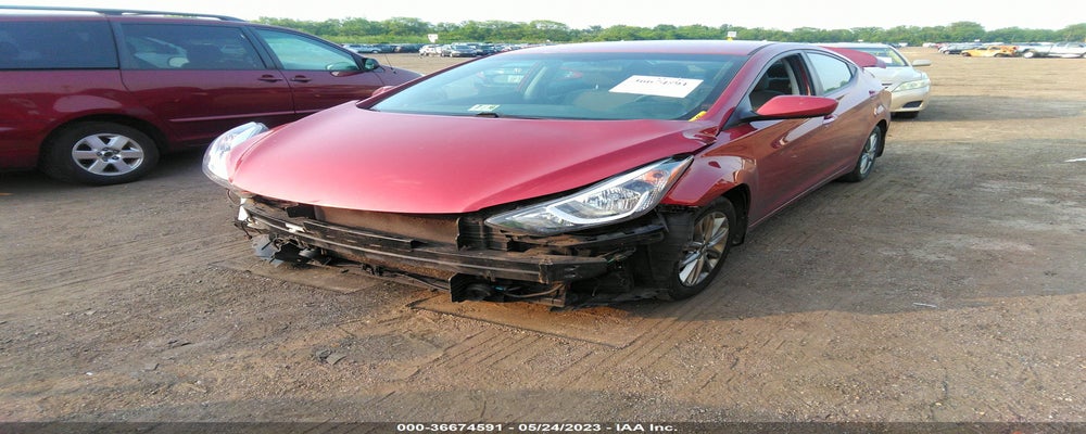 5NPDH4AE4FH616002 2015 HYUNDAI ELANTRA photo no. 6