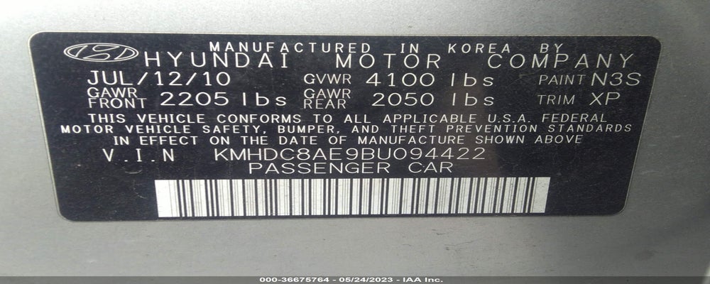 KMHDC8AE9BU094422 2011 HYUNDAI ELANTRA TOURING photo no. 9