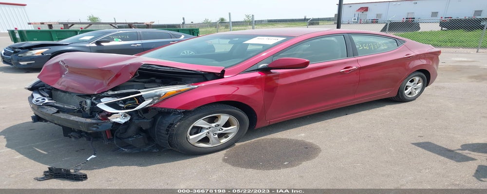 5NPDH4AE7EH539656 2014 HYUNDAI ELANTRA photo no. 2