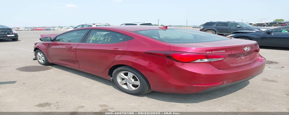 5NPDH4AE7EH539656 2014 HYUNDAI ELANTRA photo no. 3