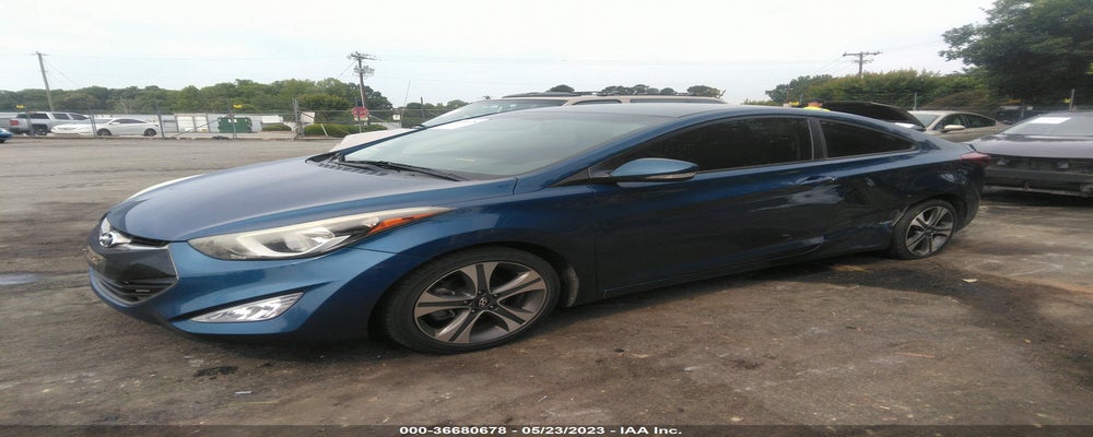 KMHDH6AH6EU026485 2014 HYUNDAI ELANTRA COUPE photo no. 2