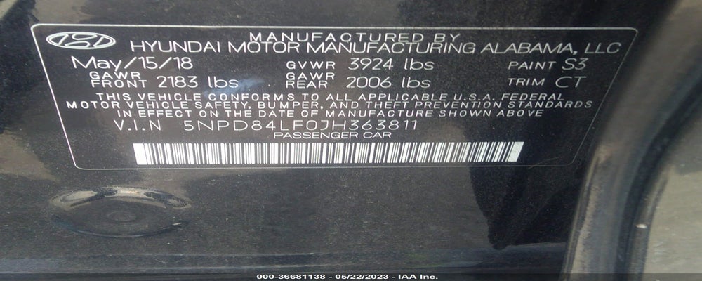 5NPD84LF0JH363811 2018 HYUNDAI ELANTRA photo no. 9