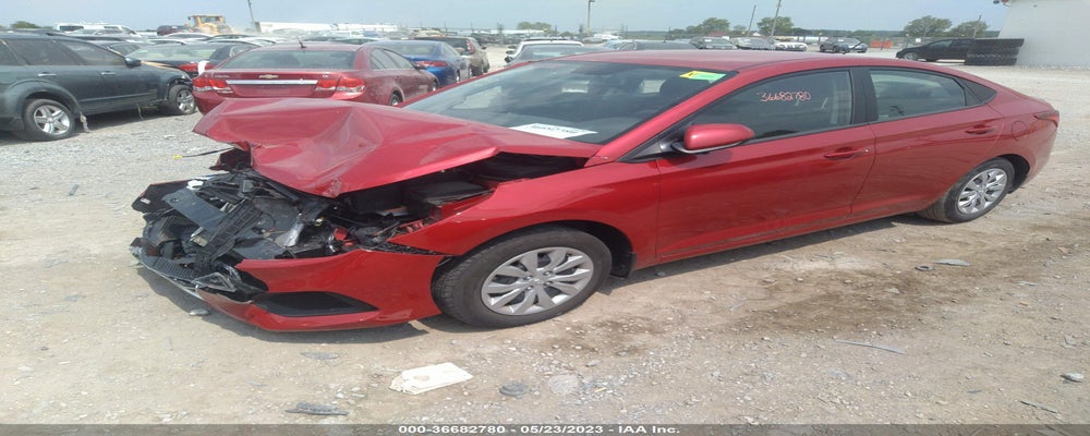 3KPC24A63NE158980 2022 HYUNDAI ACCENT photo no. 2
