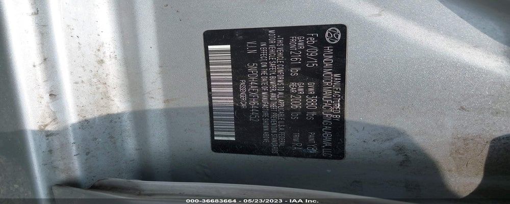 5NPDH4AEXFH644452 2015 HYUNDAI ELANTRA photo no. 9