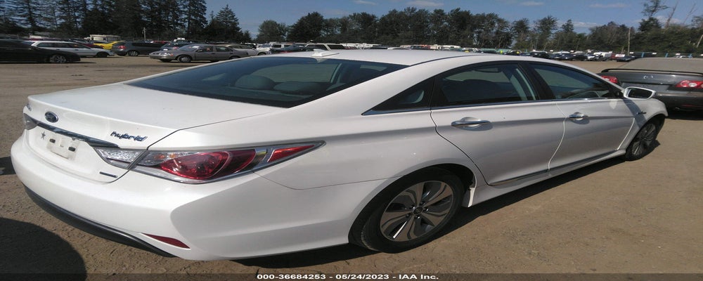KMHEC4A44FA132120 2015 HYUNDAI SONATA HYBRID photo no. 4