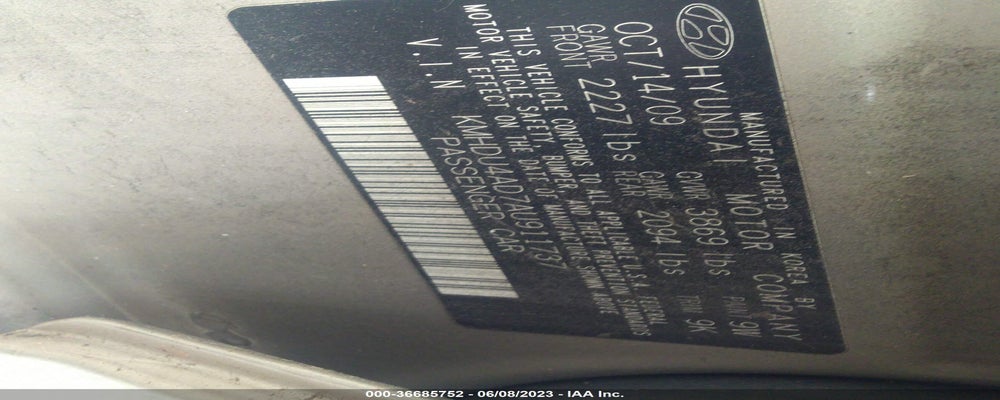 KMHDU4AD7AU911737 2010 HYUNDAI ELANTRA photo no. 9