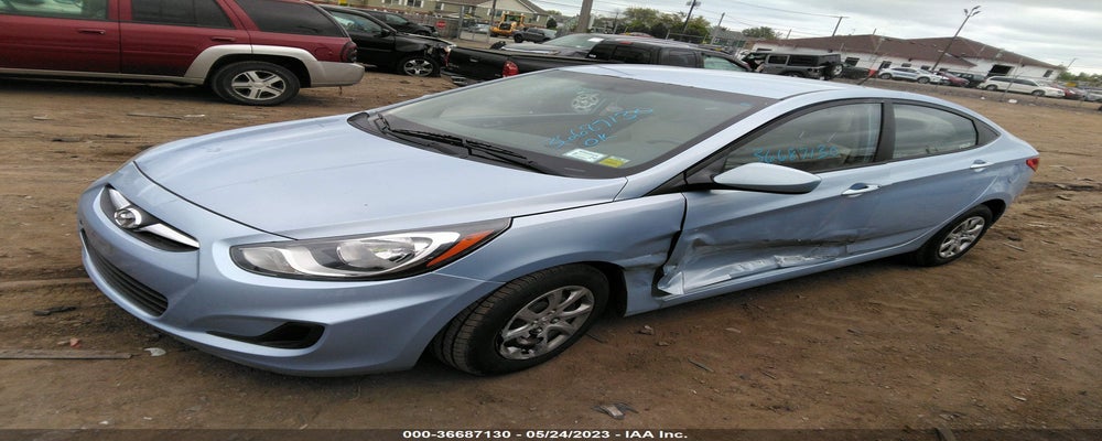 KMHCT4AE1EU612841 2014 HYUNDAI ACCENT photo no. 2
