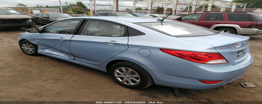 KMHCT4AE1EU612841 2014 HYUNDAI ACCENT photo no. 3