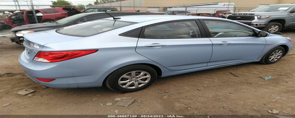 KMHCT4AE1EU612841 2014 HYUNDAI ACCENT photo no. 4