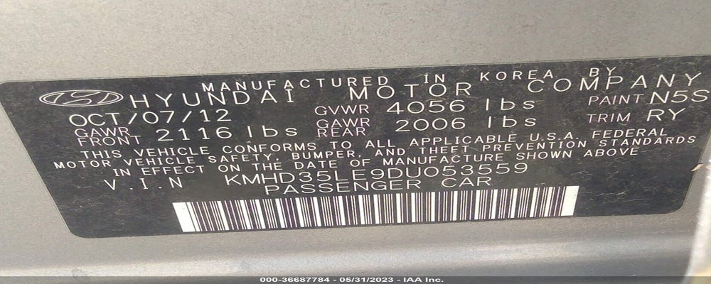 KMHD35LE9DU053559 2013 HYUNDAI ELANTRA GT photo no. 9
