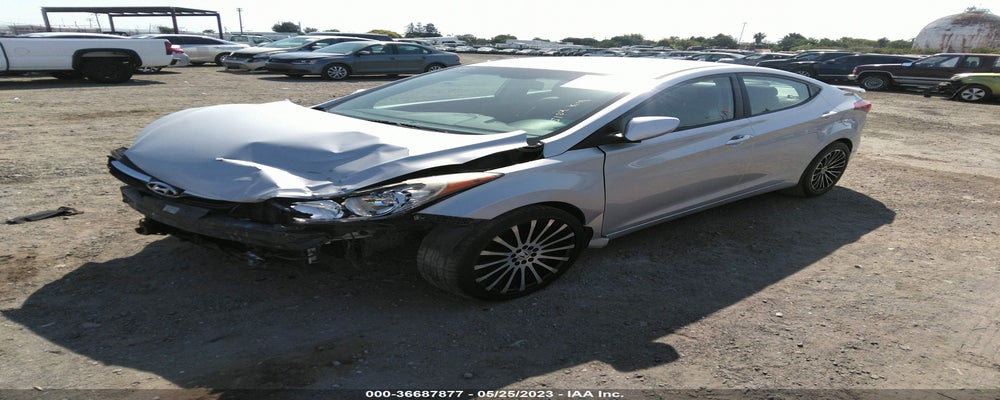KMHDH4AEXCU419915 2012 HYUNDAI ELANTRA photo no. 2