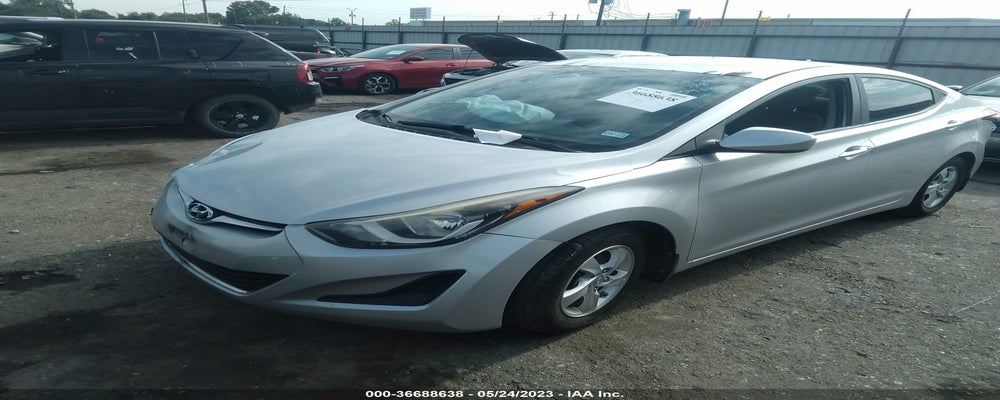 5NPDH4AEXFH609748 2015 HYUNDAI ELANTRA photo no. 2
