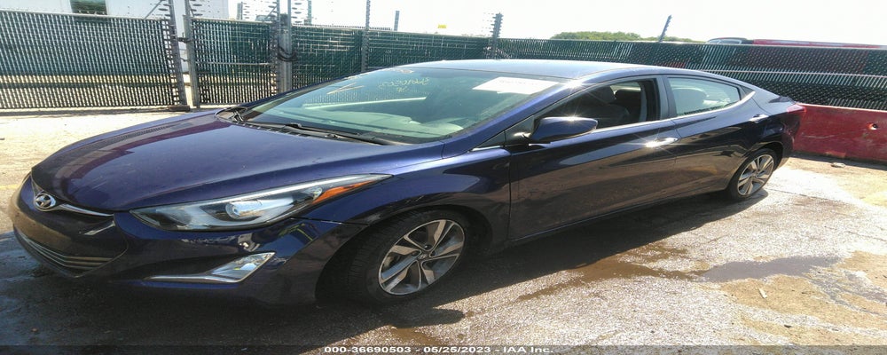 5NPDH4AE9EH465124 2014 HYUNDAI ELANTRA photo no. 2
