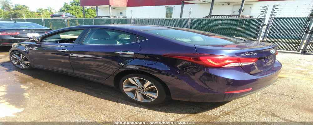 5NPDH4AE9EH465124 2014 HYUNDAI ELANTRA photo no. 3