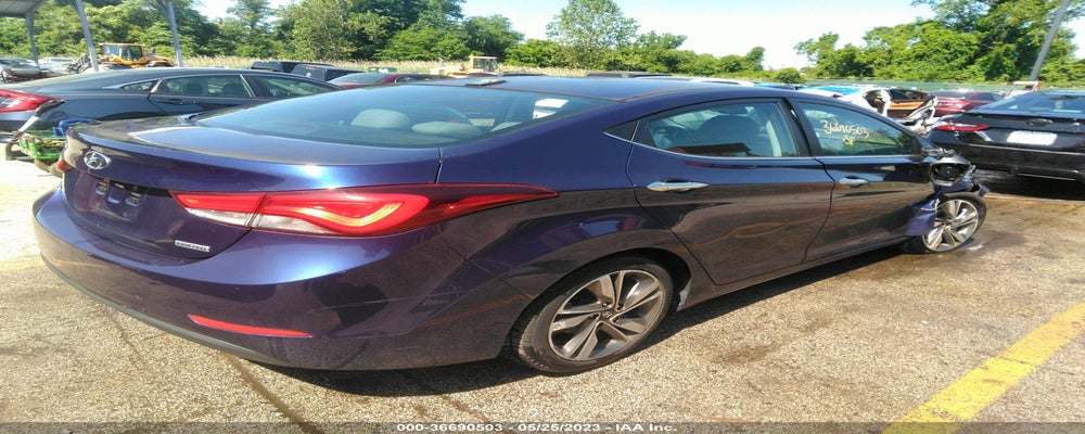 5NPDH4AE9EH465124 2014 HYUNDAI ELANTRA photo no. 4