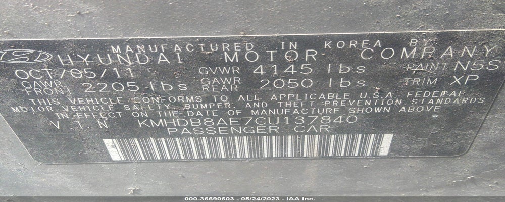 KMHDB8AE7CU137840 2012 HYUNDAI ELANTRA TOURING photo no. 9