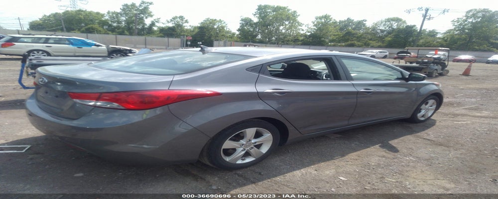 5NPDH4AEXCH119211 2012 HYUNDAI ELANTRA photo no. 4