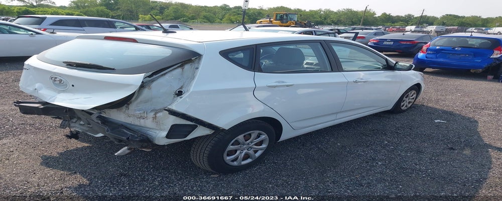 KMHCT5AE5EU197528 2014 HYUNDAI ACCENT photo no. 4