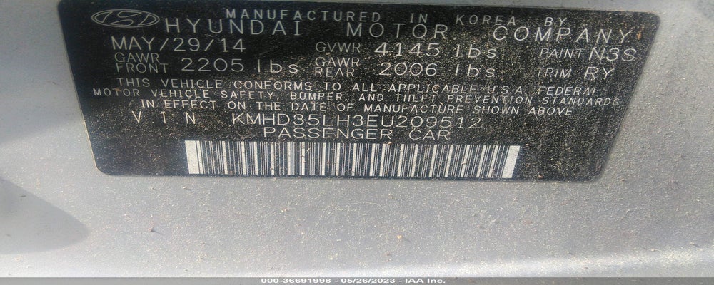 KMHD35LH3EU209512 2014 HYUNDAI ELANTRA GT photo no. 9