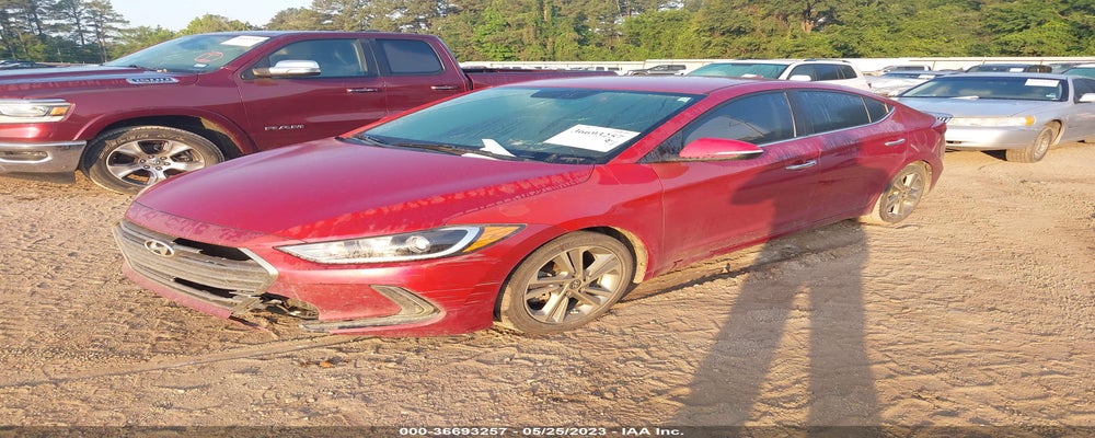 KMHD84LF5HU354758 2017 HYUNDAI ELANTRA photo no. 2