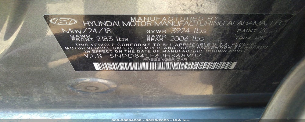 5NPD84LF6JH368902 2018 HYUNDAI ELANTRA photo no. 9