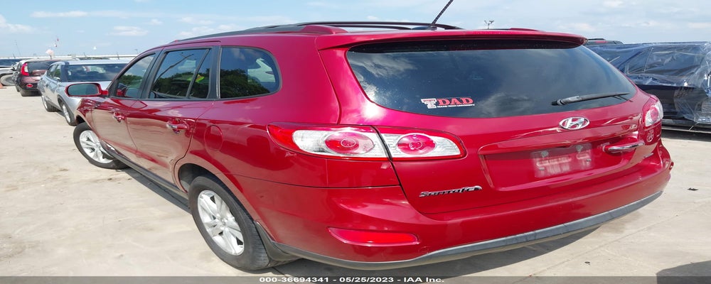 5XYZK4AG7CG109283 2012 HYUNDAI SANTA FE photo no. 3