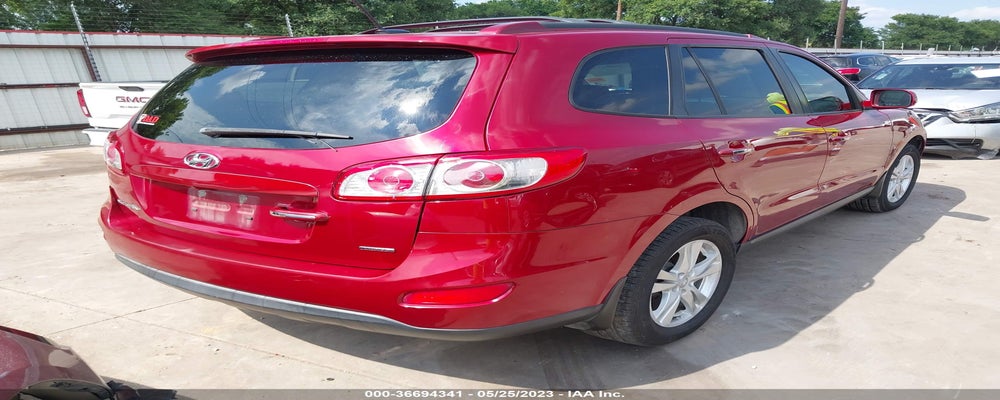 5XYZK4AG7CG109283 2012 HYUNDAI SANTA FE photo no. 4