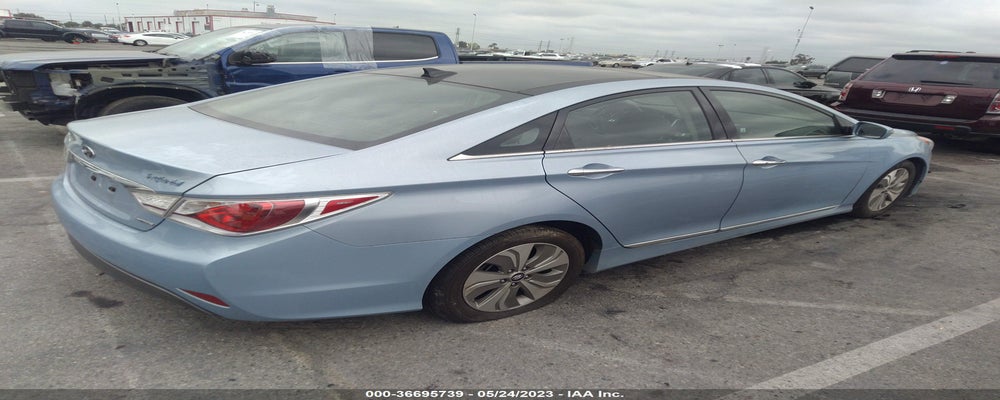KMHEC4A45EA103398 2014 HYUNDAI SONATA HYBRID photo no. 4