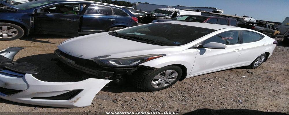 5NPDH4AE2GH669217 2016 HYUNDAI ELANTRA photo no. 2