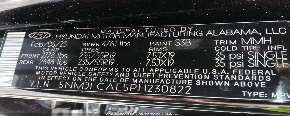 5NMJFCAE5PH230822 2023 HYUNDAI TUCSON photo no. 9
