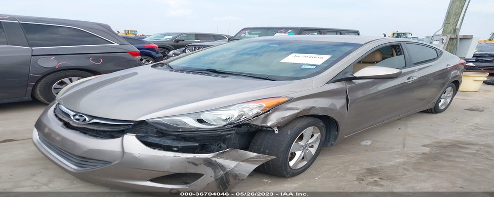 5NPDH4AE2DH452469 2013 HYUNDAI ELANTRA photo no. 2