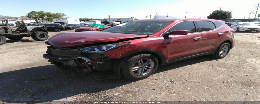 5XYZTDLB2JG527391 2018 HYUNDAI SANTA FE SPORT photo no. 2