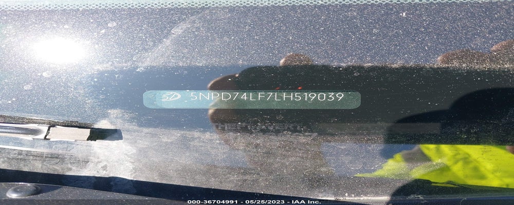 5NPD74LF7LH519039 2020 HYUNDAI ELANTRA photo no. 9