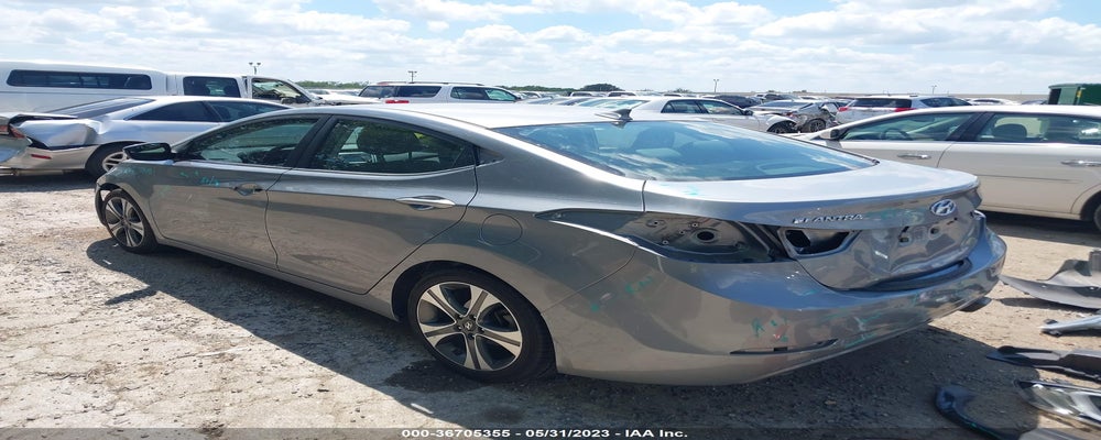 KMHDH4AH6EU037801 2014 HYUNDAI ELANTRA photo no. 3