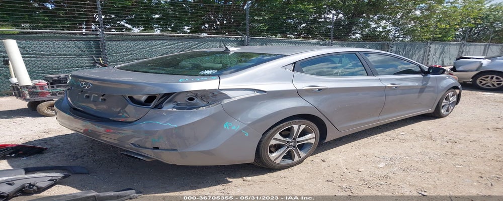 KMHDH4AH6EU037801 2014 HYUNDAI ELANTRA photo no. 4