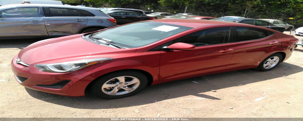 5NPDH4AE4EH459862 2014 HYUNDAI ELANTRA photo no. 2