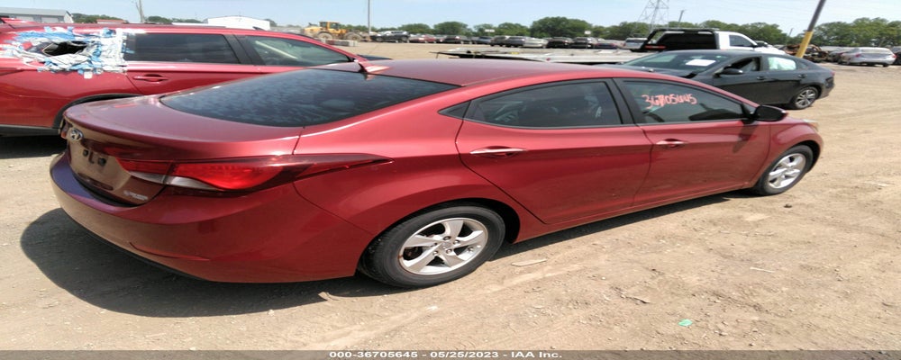 5NPDH4AE4EH459862 2014 HYUNDAI ELANTRA photo no. 4