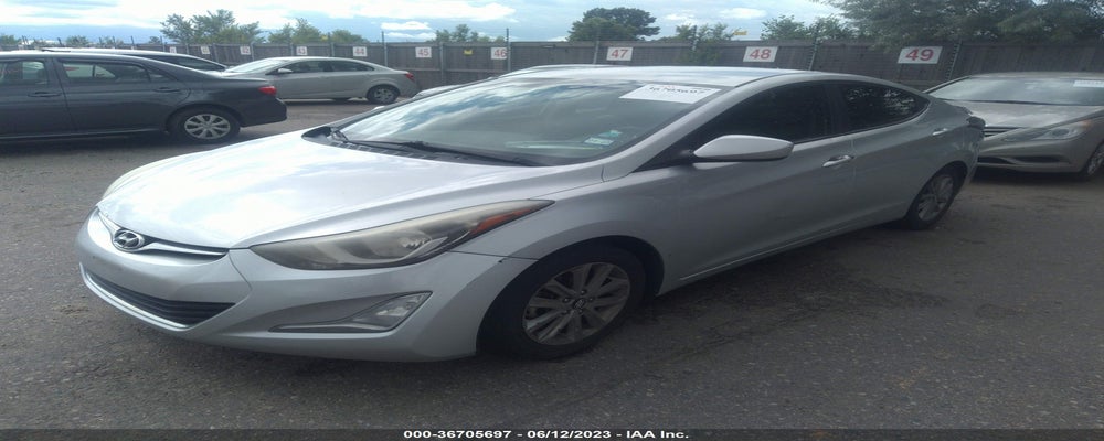 KMHDH4AE7EU040387 2014 HYUNDAI ELANTRA photo no. 2