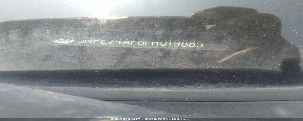 5NPE24AF8FH019885 2015 HYUNDAI SONATA photo no. 9