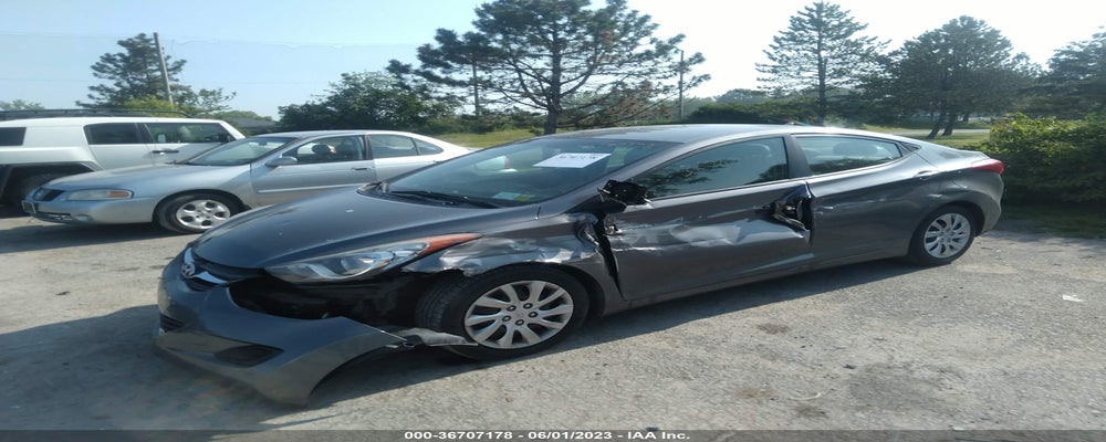 5NPDH4AE2CH112382 2012 HYUNDAI ELANTRA photo no. 2