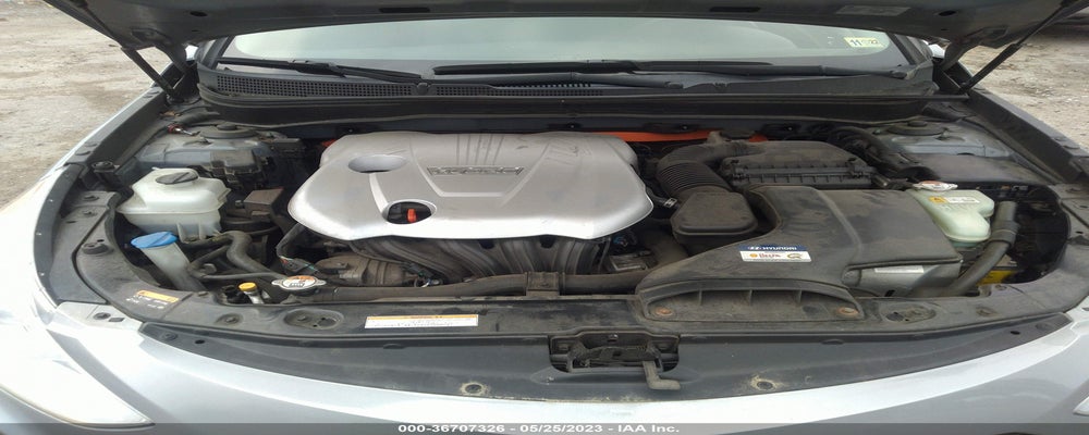 KMHEC4A42FA122671 2015 HYUNDAI SONATA HYBRID photo no. 10