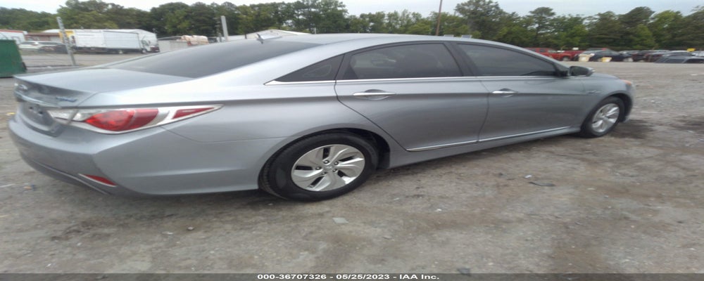 KMHEC4A42FA122671 2015 HYUNDAI SONATA HYBRID photo no. 4