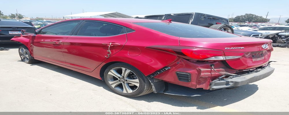 KMHDH4AH4EU160853 2014 HYUNDAI ELANTRA photo no. 3