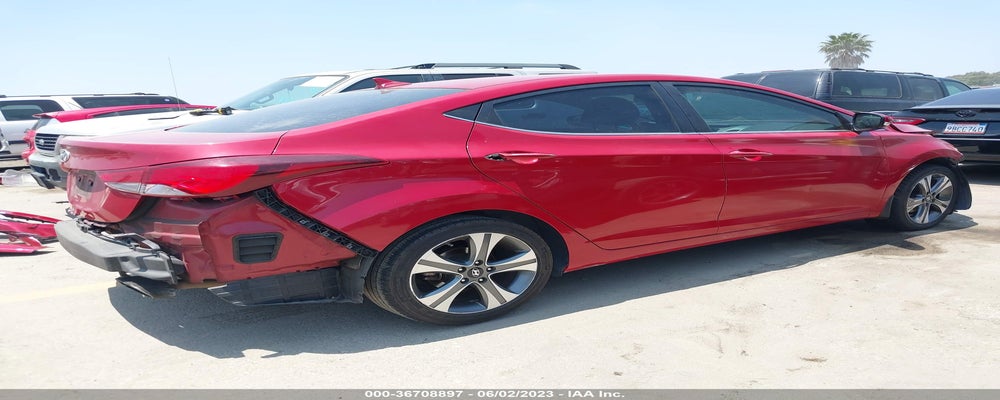 KMHDH4AH4EU160853 2014 HYUNDAI ELANTRA photo no. 4