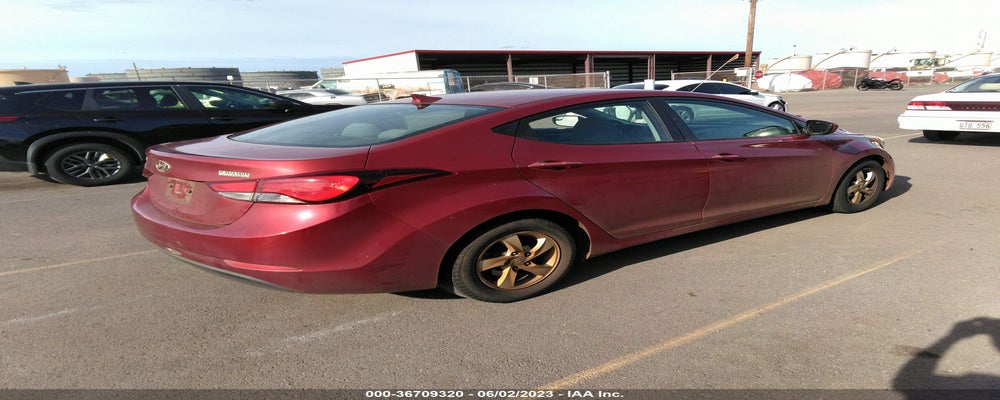 5NPDH4AE0EH463293 2014 HYUNDAI ELANTRA photo no. 4