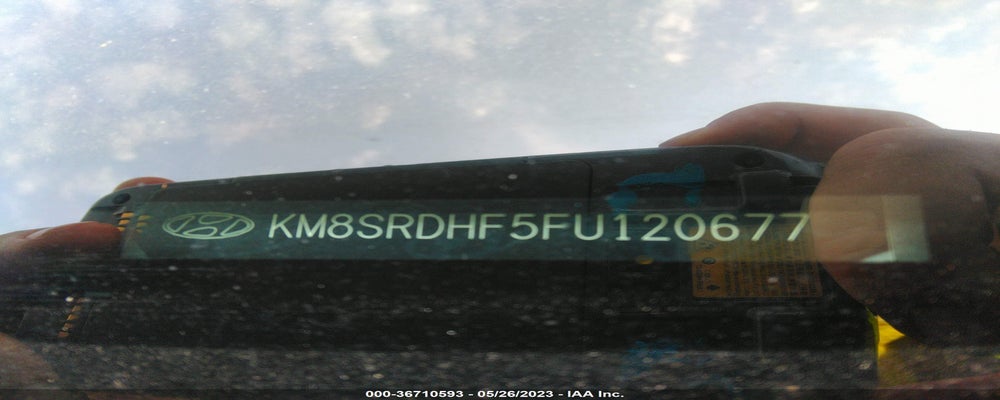 KM8SRDHF5FU120677 2015 HYUNDAI SANTA FE photo no. 9