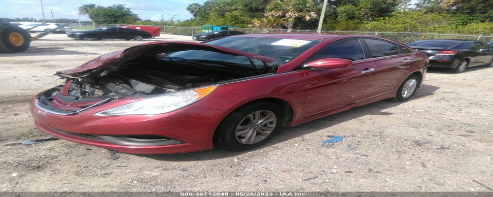 5NPEB4AC2EH893007 2014 HYUNDAI SONATA photo no. 2