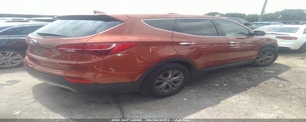 5XYZU3LB6EG124964 2014 HYUNDAI SANTA FE SPORT photo no. 4