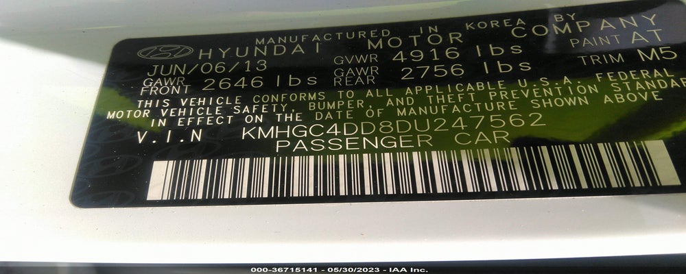 KMHGC4DD8DU247562 2013 HYUNDAI GENESIS photo no. 9